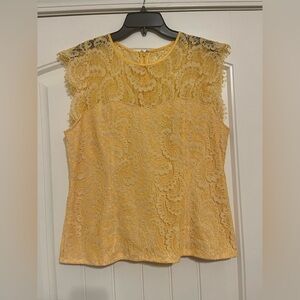 White House Black Market Lace Top